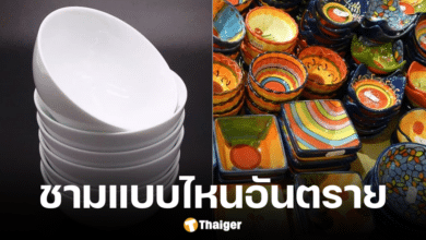 ชามเซรามิกแบบไหนมีสารปนเปื้อนเสี่ยงเป็นมะเร็ง