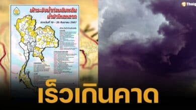 สัญญาณเตือนภัยดังสนั่น ศศิน เฉลิมลาภ ชี้ พายุเข้าไทยแรงกว่าที่คิด างพายุซัด ดินถล่ม-โคลนไหล จ่อคิวถลมไทยตอนบนรอบถัดไป