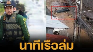รอดหวุดหวิด! ไทด์ เอกพันธ์ และ บิณฑ์ บันลือฤทธิ์ เรือคว่ำกลางกระแสน้ำเชี่ยว