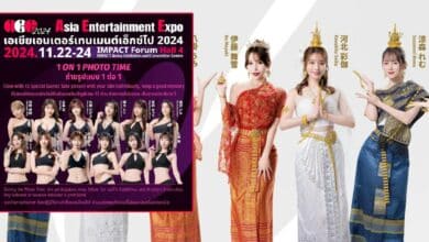 กิจกรรมถ่ายรูปคู่ดาราเอวี 1 ใน 4 จาก 12 คน AACF 2024