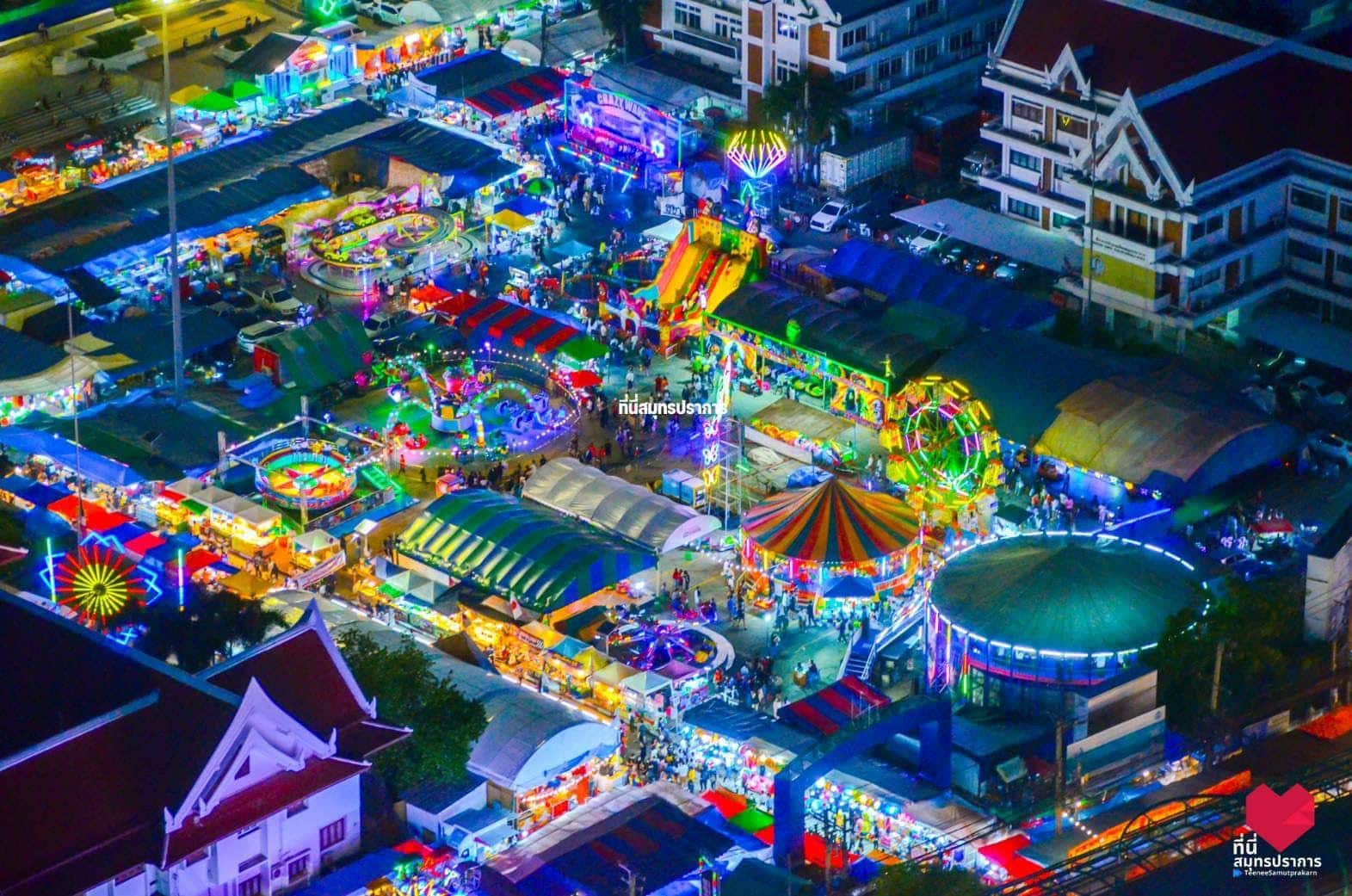 งานพระสมุทรเจดีย์ งานเทศกาลประจำปีของจังหวัดสมุทรปราการ ที่จัดขึ้นเพื่อสักการะองค์พระสมุทรเจดีย์ ซึ่งเป็นพระเจดีย์เก่าแก่และสำคัญของจังหวัด