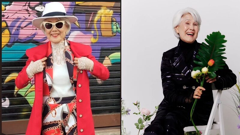 คุณยายชเว ทำอาชีพนางแบบแม้วัย 80