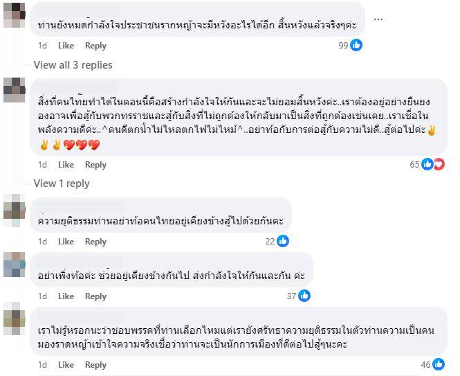 บี พุทธิพงษ์ ความเห็นการเมือง