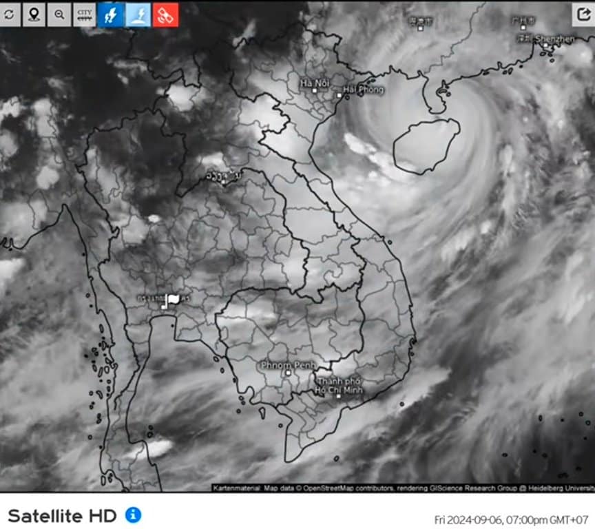 พายุไต้ฝุ่นยางิ ความรุนแรงอันดับ 2 ของโลก