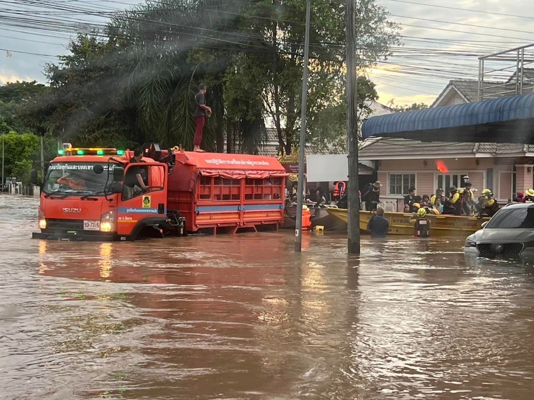 พื้นที่น้ำท่วม ปภ. ภาคเหนือ