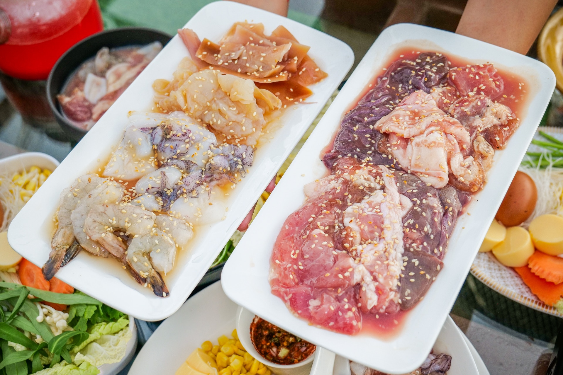 หมูกระทะชุดเล็ก 199 บาท