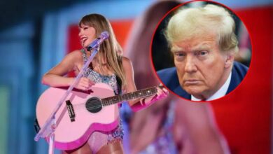 เทย์เลอร์ สวิฟต์ กมลา แฮร์ริส