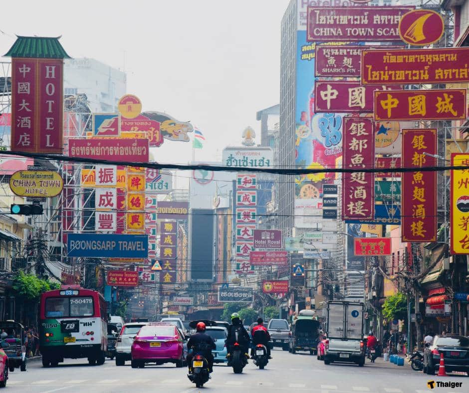 ถนนเยาวราช จุดถ่ายรูปสายสตรีท