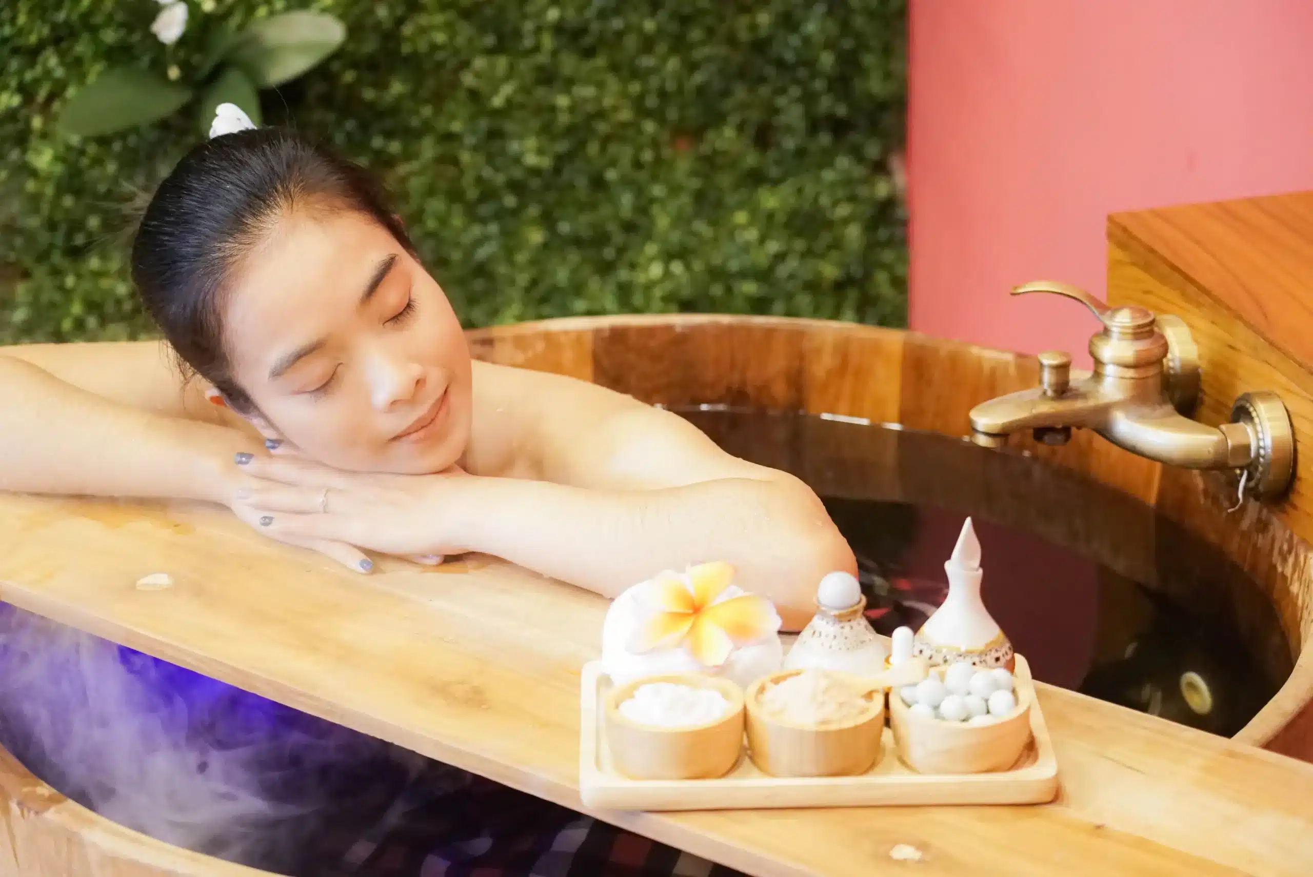 แช่สปาสมุนไพร