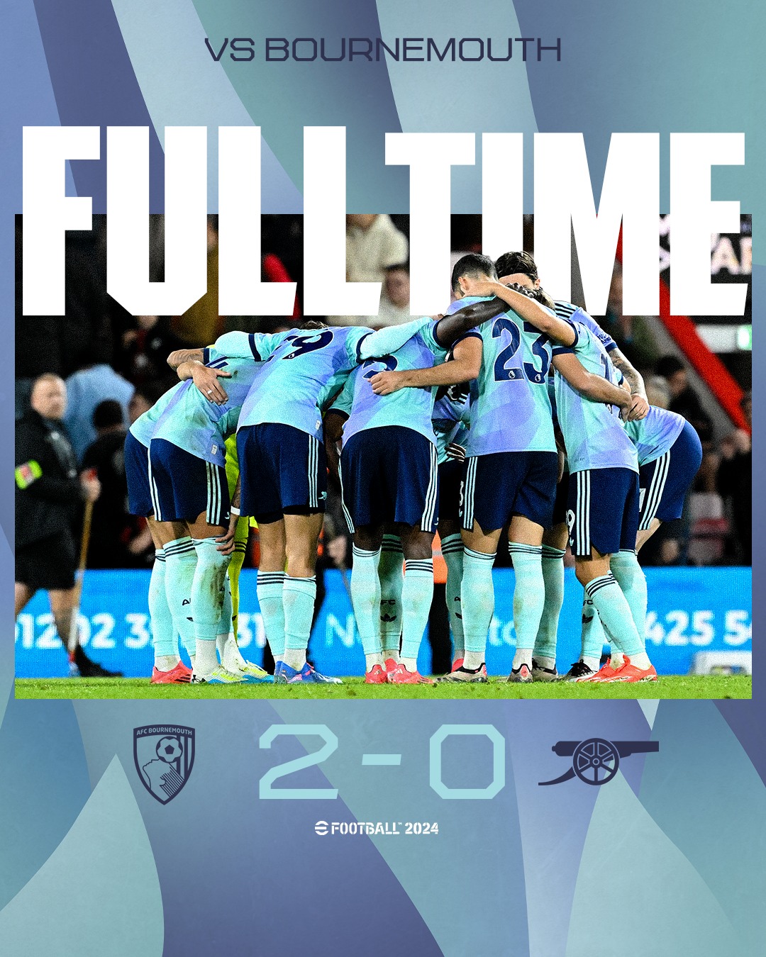 ผลบอลเมื่อคืนนี้ พรีเมียร์ลีก บอร์นมัธ อาร์เซน่อล