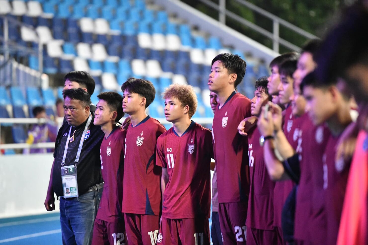 จเด็จ มีลาภ ทีมชาติไทยรุ่นอายุไม่เกิน 17 ปี