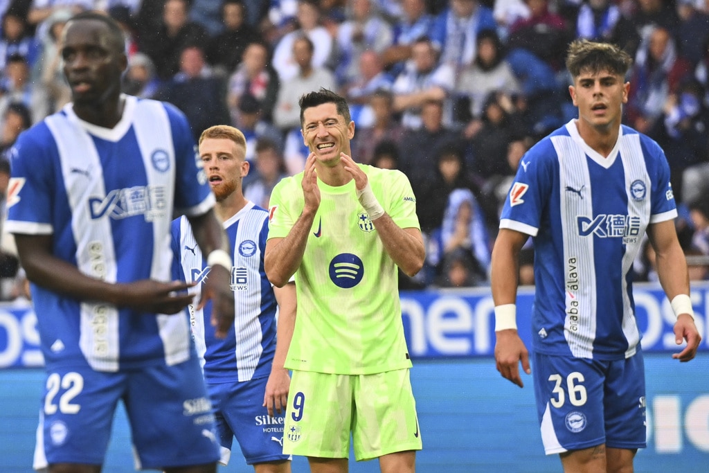 ผลบอลเมื่อคืนนี้ ลาลีกา อลาเบส บาร์เซโลน่า