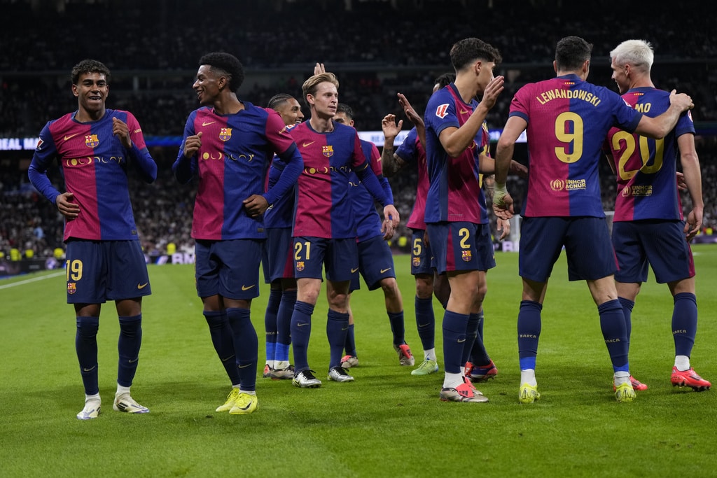 ผลบอลเมื่อคืนนี้ ลาลีกา เรอัล มาดริด บาร์เซโลน่า