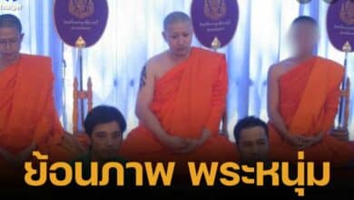 ย้อนภาพอดีต พระหนุ่ม กรรชัย กำเนิดพลอย ตอนบวชใหม่ ๆ เมื่อปี 2550 (17 ปี ก่อนหน้า) เผยให้เห็นถึงสีหน้าเรียบเฉยแลดูเศร้าหมอง เป็นพระภิกษุแล้วแต่ยังไม่แจ่มใส ราวกับมีเรื่องอมทุกข์ในใจไม่กล้าเปิดเผย