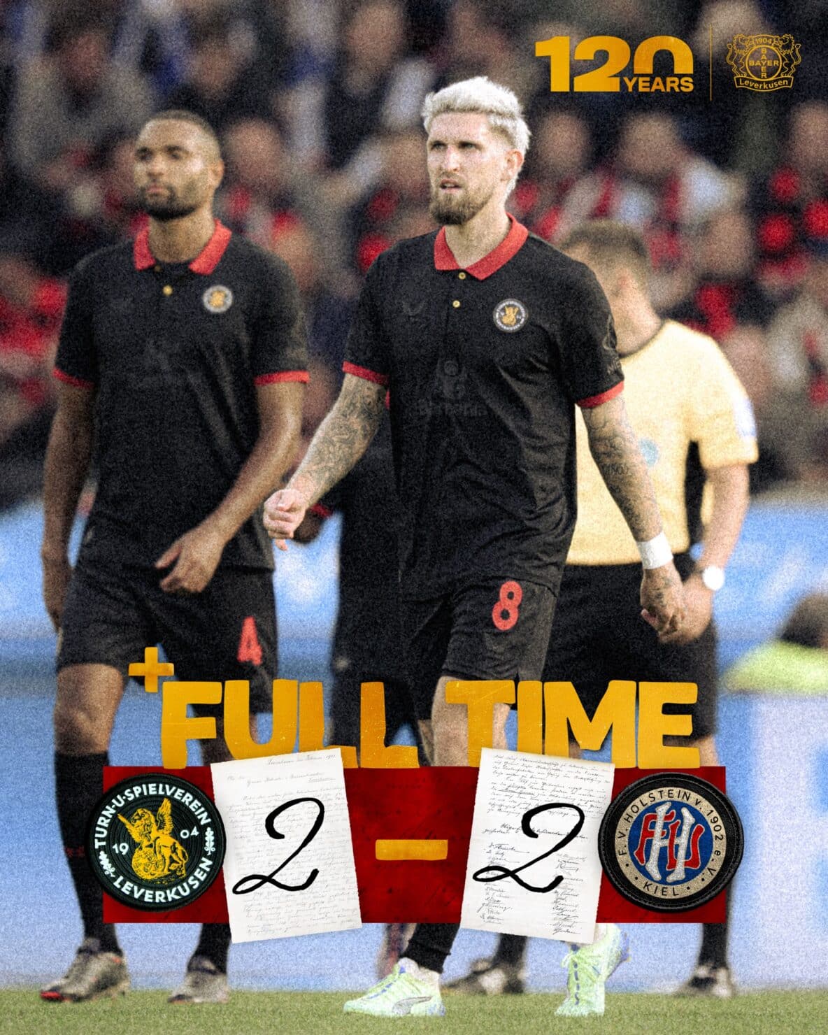 ผลบอลเมื่อคืนนี้ บุนเดสลีกา เลเวอร์คูเซ่น โฮลสเท่น คีล