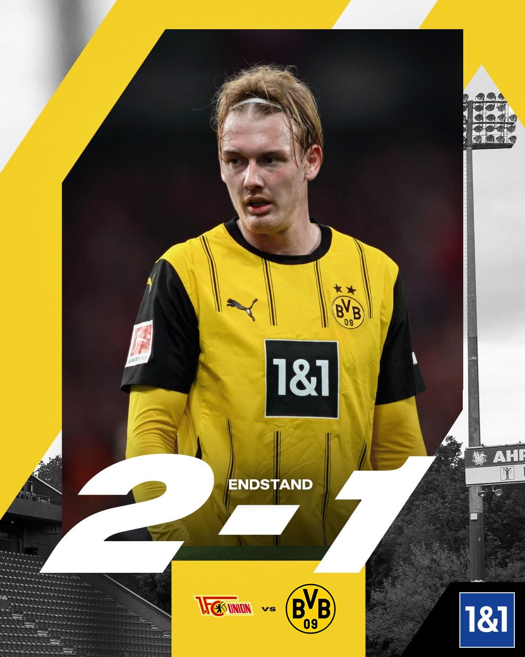 ผลบอลเมื่อคืนนี้ บุนเดสลีกา ยูเนี่ยน เบอร์ลิน ดอร์ทมุนด์