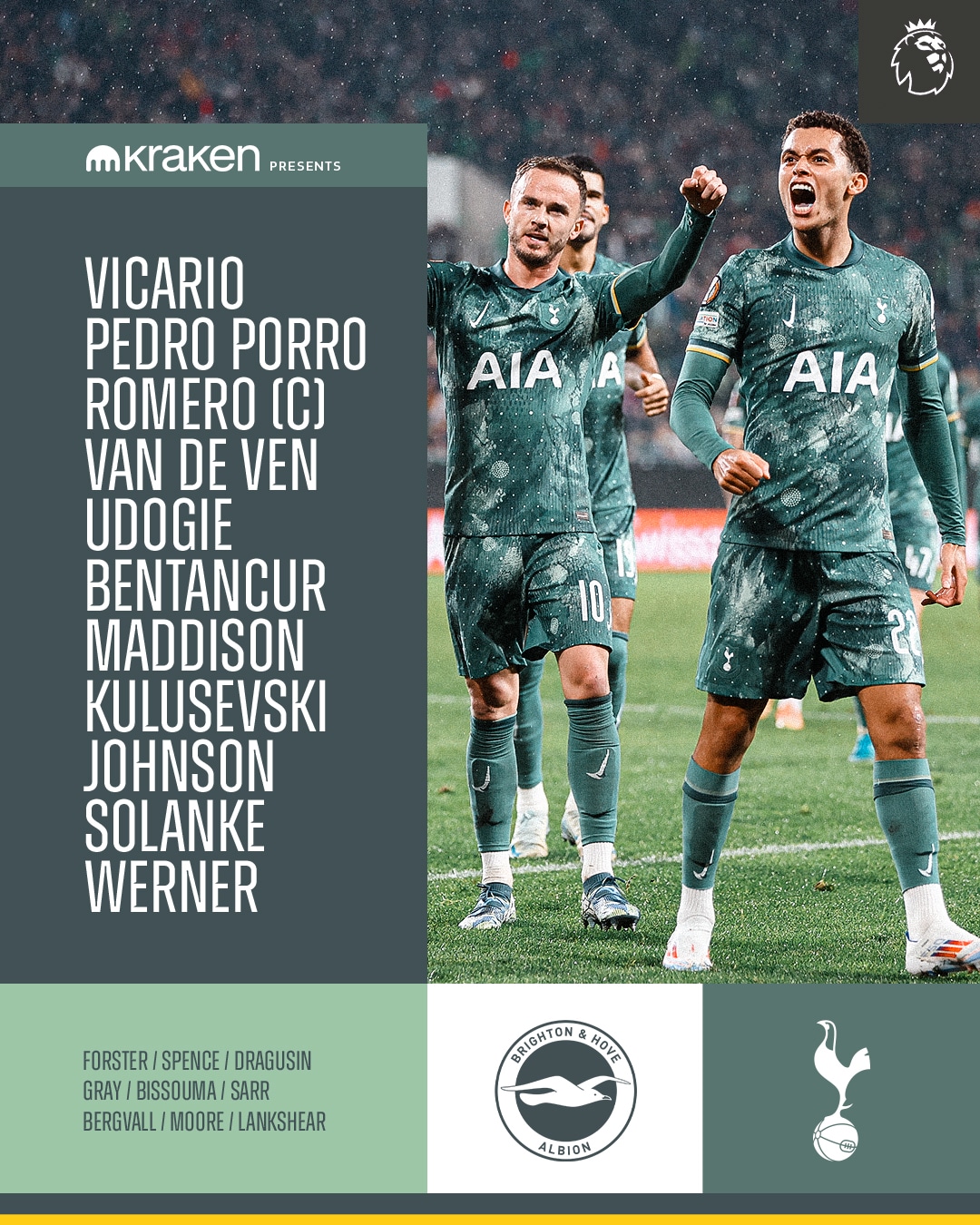 11 ตัวจริง ไบรท์ตัน สเปอร์ส