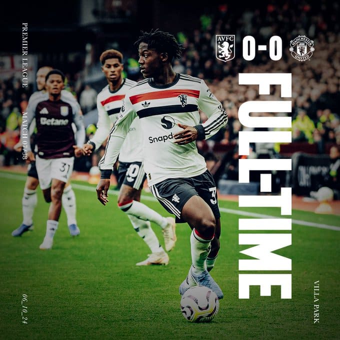 ผลบอลล่าสุด พรีเมียร์ลีก วิลล่า แมนยู