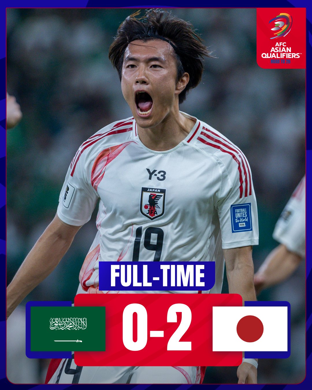 ผลบอล ฟุตบอลโลก 2026 ซาอุดีอาระเบีย ญี่ปุ่น