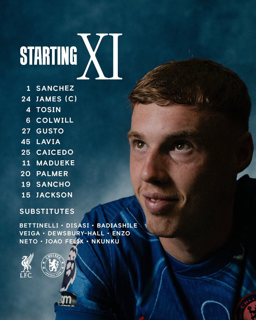 11 ตัวจริง ลิเวอร์พูล เชลซี