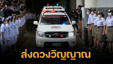 ร่วมไว้อาลัย ตั้งแถวส่ง 23 ร่าง กลับภูมิลำเนา "อนุทิน" ให้กำลังใจญาติผู้สูญเสีย