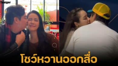 พีเค ปิยะวัฒน์ จุ๊บปากมีเรียน โชว์ความหวาน ทั้งหอมแก้ม ทั้งกอด ปัดข่าวลือเลิกกันแล้ว