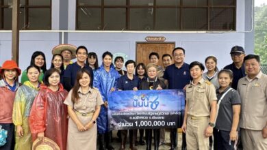 ช่อง 8 บริจาคเงิน 7 ล้านบาท ช่วยโรงเรียนน้ำท่วม จ.เชียงราย