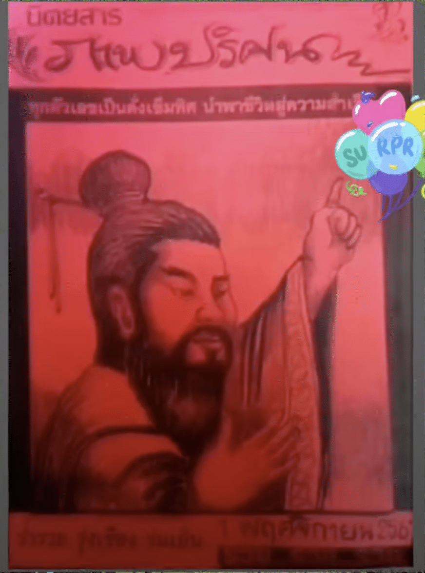 ภาพปริศนา นิตยาสารปริศนาปกแดง