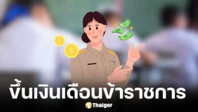 พ.ร.บ. ปี 2568 ประกาศขึ้นเงินเดือนข้าราชการปี 2568 ตามวุฒิการศึกษา ปริญญาตรีเริ่มต้น 18000 บาท