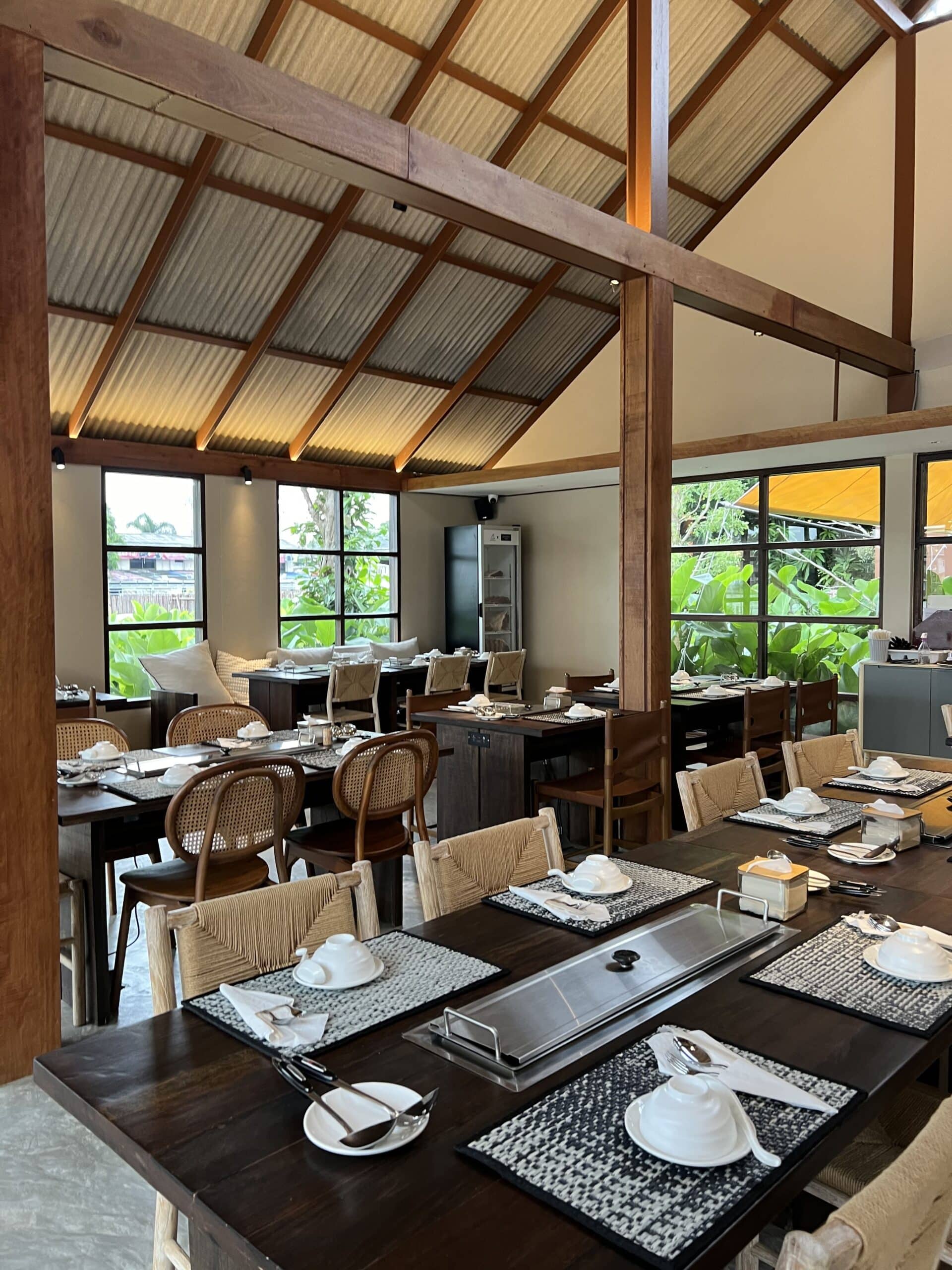 การตกแต่งภายในโครการ Park Kret โซนที่นั่งอินดอร์