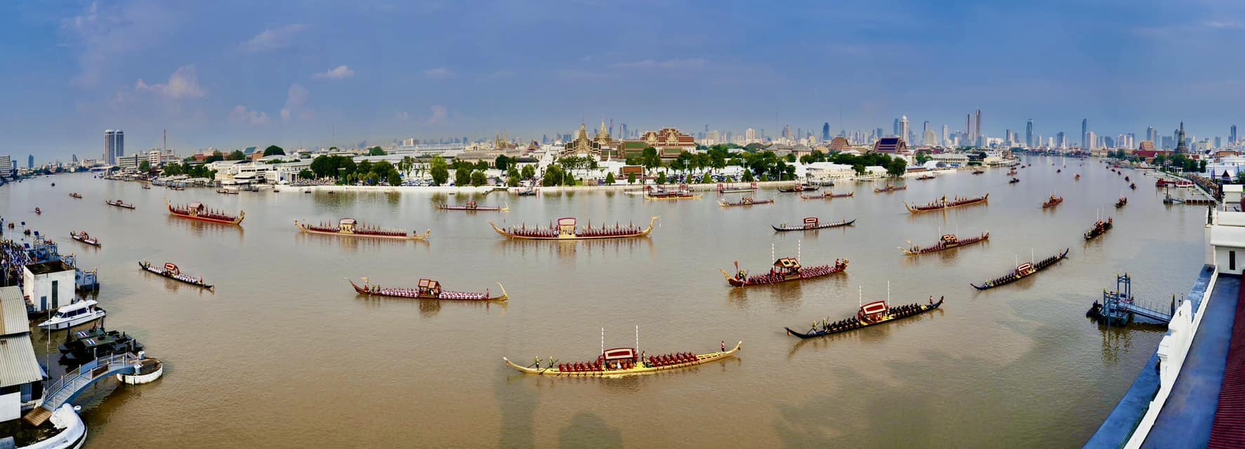 ถ่ายทอดสดขบวนเรือพยุหยาตราทางชลมารค 2567 พร้อมรับชม 14 จุด