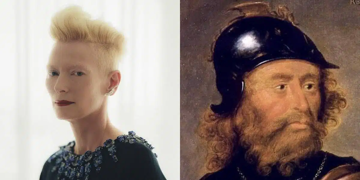 ทิลดา สวินตัน มีสายเลือดของพระเจ้าโรเบิร์ต เดอะ บรูซ