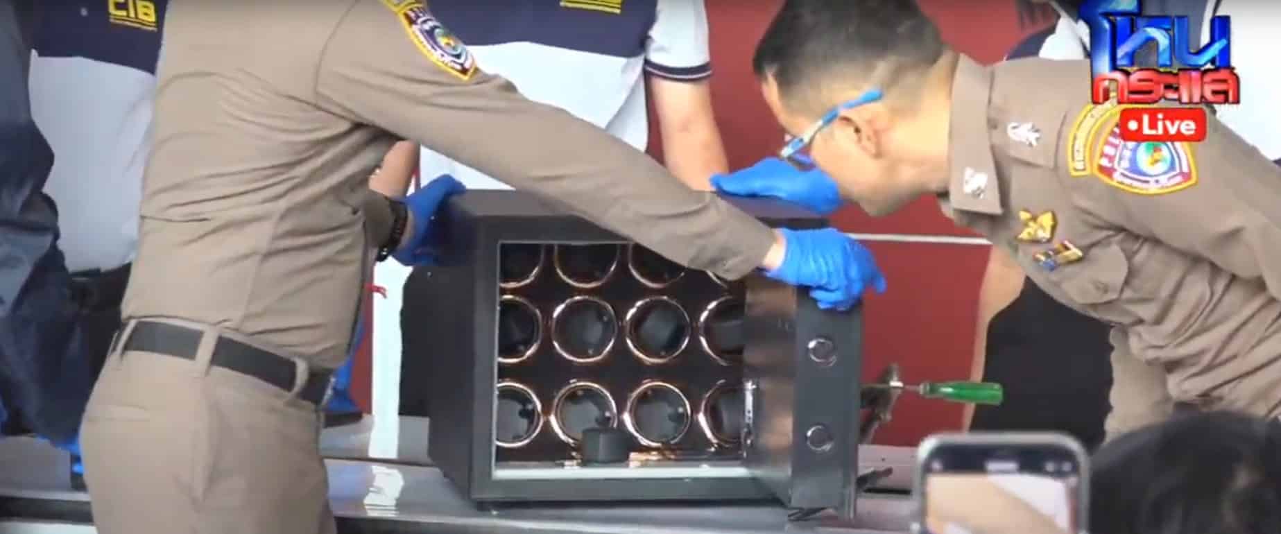 นาฬิกาหรูของแม่ตั๊ก ป๋าเบียร์ หายไปจากตู้เซฟ