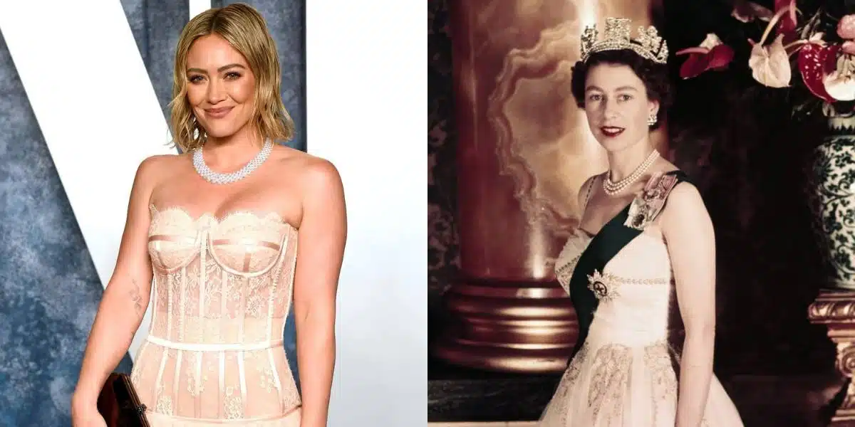 ฮิลารี ดัฟฟ์ มีสายเลือดของสมเด็จพระราชินีนาถเอลิซาเบธที่ 2