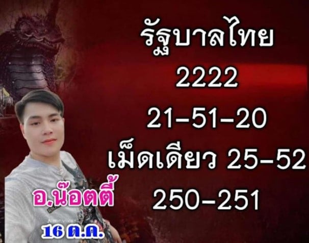 เลขเด็ด อ.น๊อตตี้ 16 ต.ค. 67