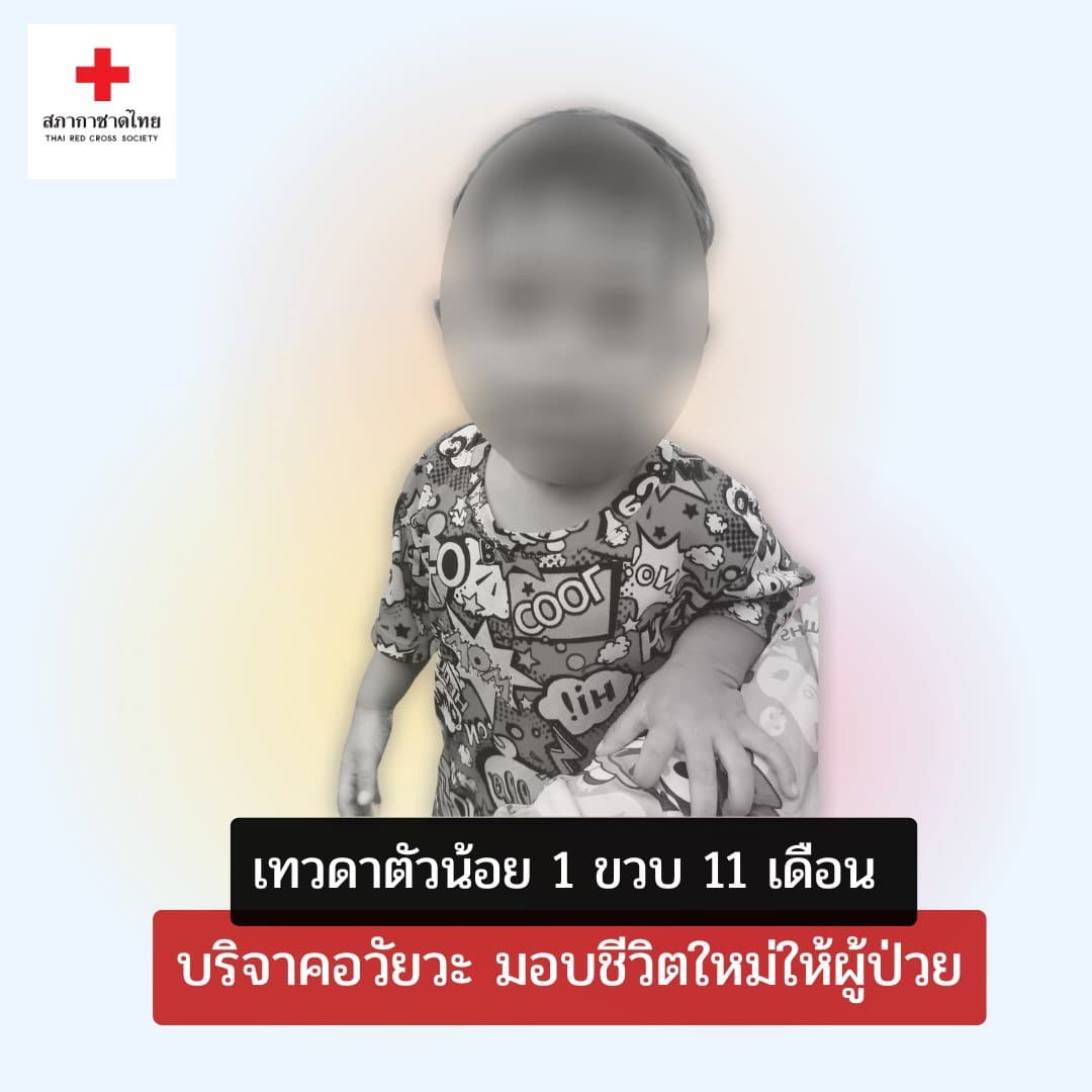 น้องโนอาห์ บริจาคอวัยวะ