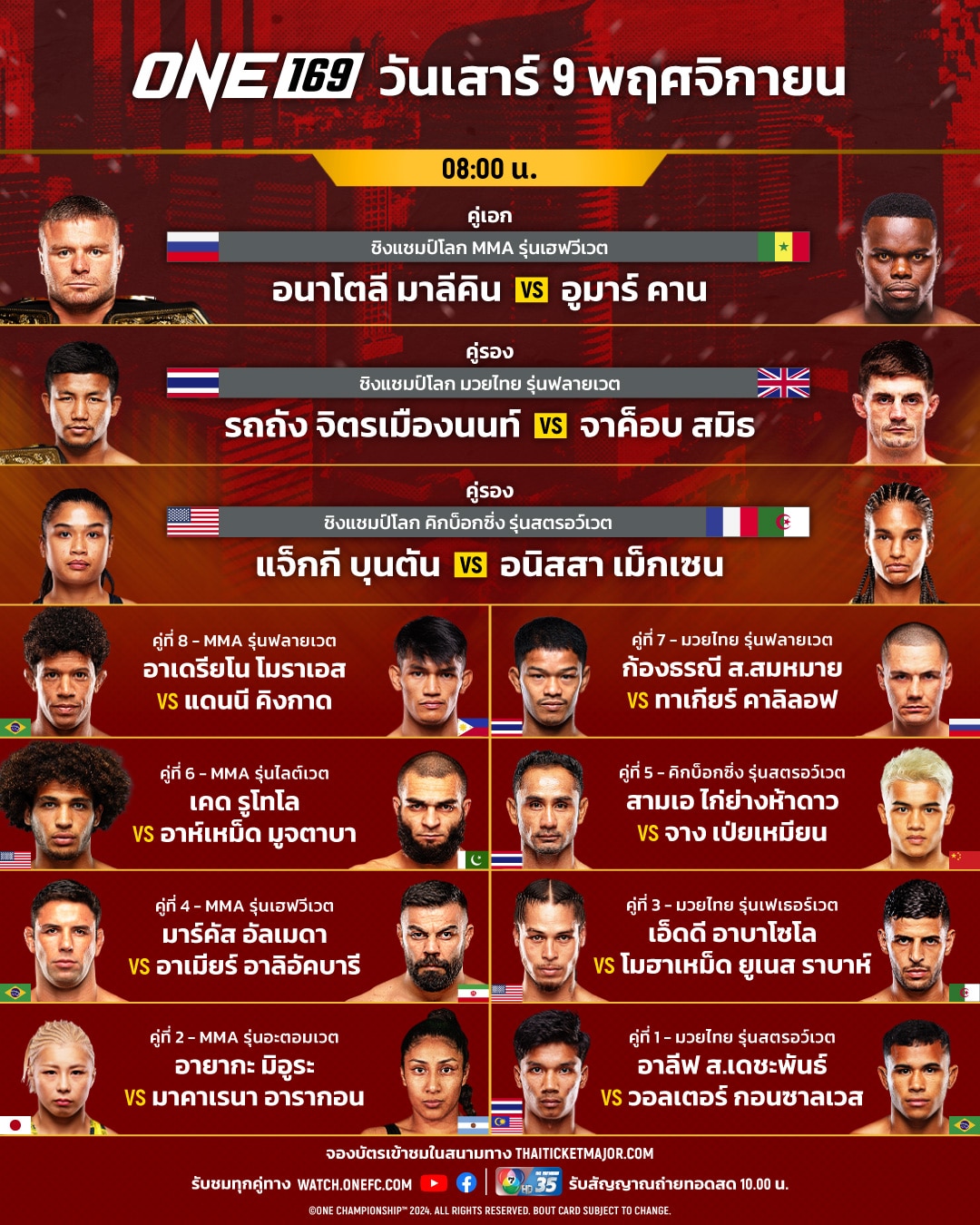 อาลีฟ ส.เดชะพันธ์ ONE 169