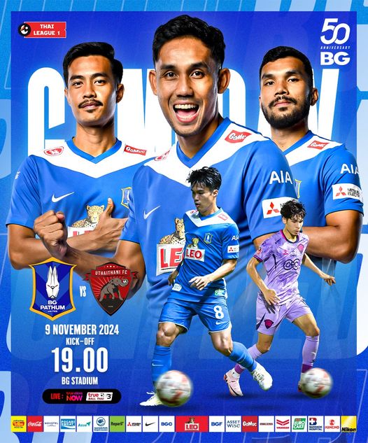 ดูบอลสด ไทยลีก บีจี ปทุม อุทัยธานี