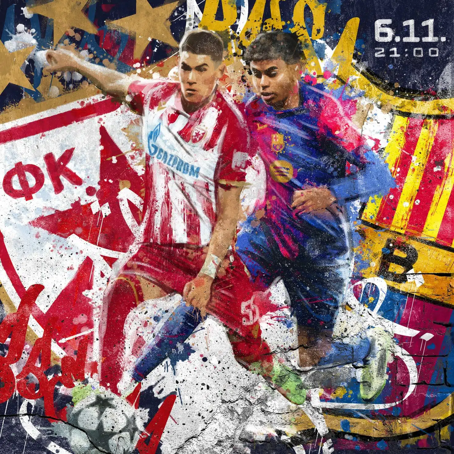 ยูฟ่า แชมเปี้ยนส์ลีก เบลเกรด บาร์เซโลน่า