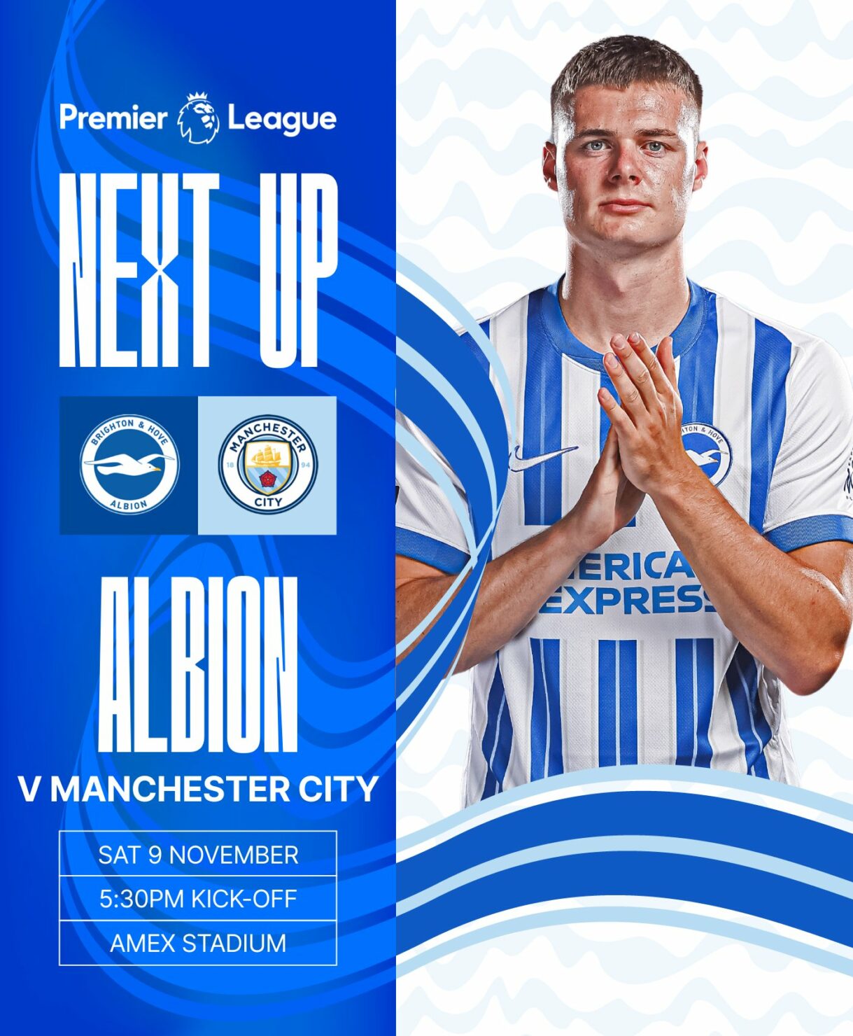 พรีเมียร์ลีก 2024/25 ไบรท์ตัน แมนซิตี้