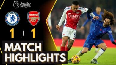 ผลบอลเมื่อคืนนี้ พรีเมียร์ลีก เชลซี อาร์เซนอล