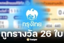 ธนาคารกรุงไทยแบ่งยินดีผู้ถูกรางวัลสลากกินรัฐบาลงวดวันที่ 1 พ.ย. 67