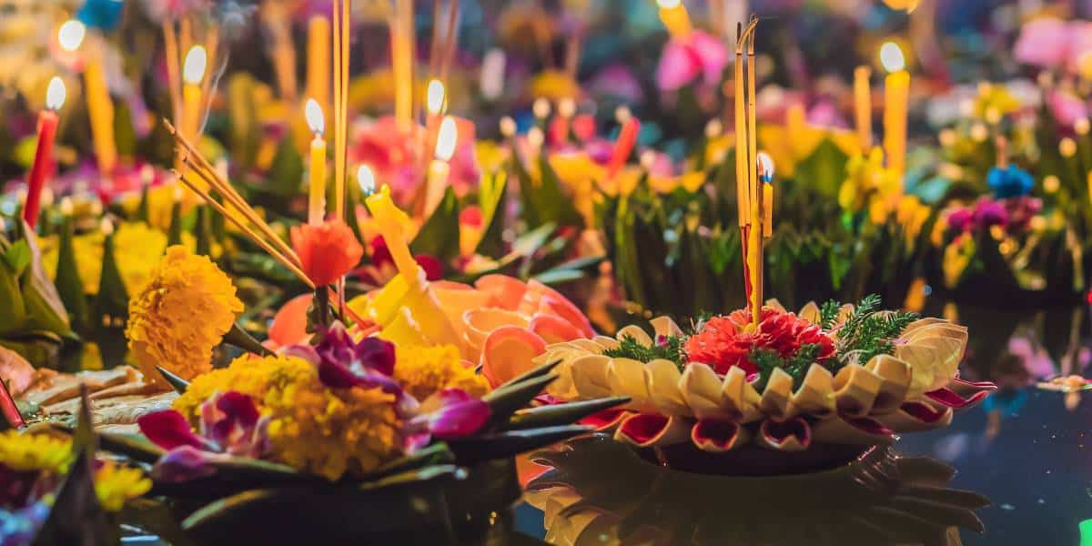 พระสมุทราสัตยาธิษฐาน สืบสานประเพณีลอยกระทง จ.สมุทรปราการ