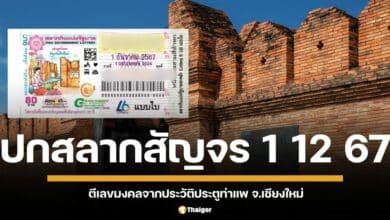 แนะแนวทางเลขเด็ดสลากสัญจร เชียงใหม่ งวด 1 ธ.ค. 67 ตีเลขมงคลจากประวัติประตูท่าแพ ลุ้นรับโชคงวดส่งท้ายปี 2567