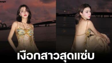 มีมี่ กัลยรัตน์ โพสต์ภาพเซ็กวี่ ใส่บราลูกปัด เปิดช่วงบน ผิวขาวออร่า ทำหนุ่มในละลาย