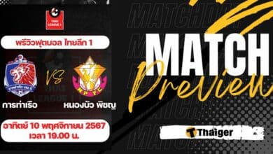 ดูบอลสด ไทยลีก 1 การท่าเรือ หนองบัว พิชญ