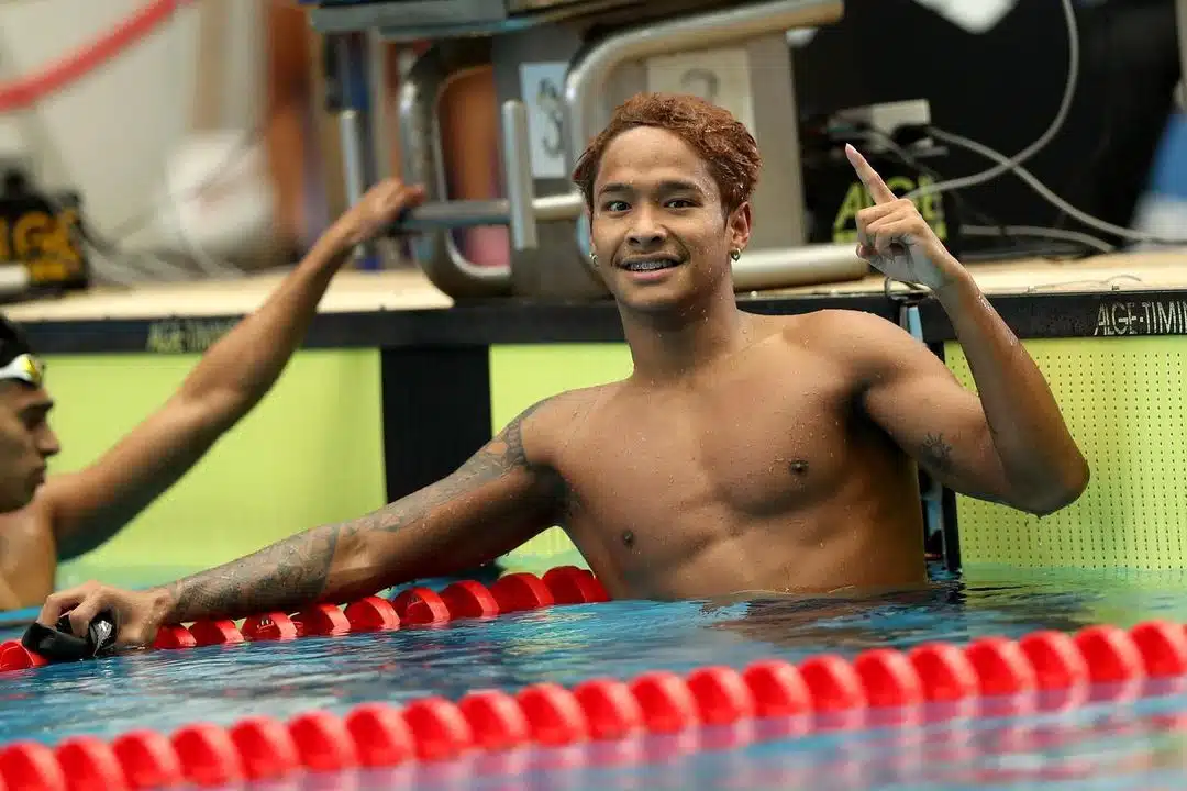 มิกซ์ เฉลิมศรี เปิดตัวแฟน ฉลามจัส นักว่ายน้ำทีมชาติ 1 เดียวโอลิมปิก-11