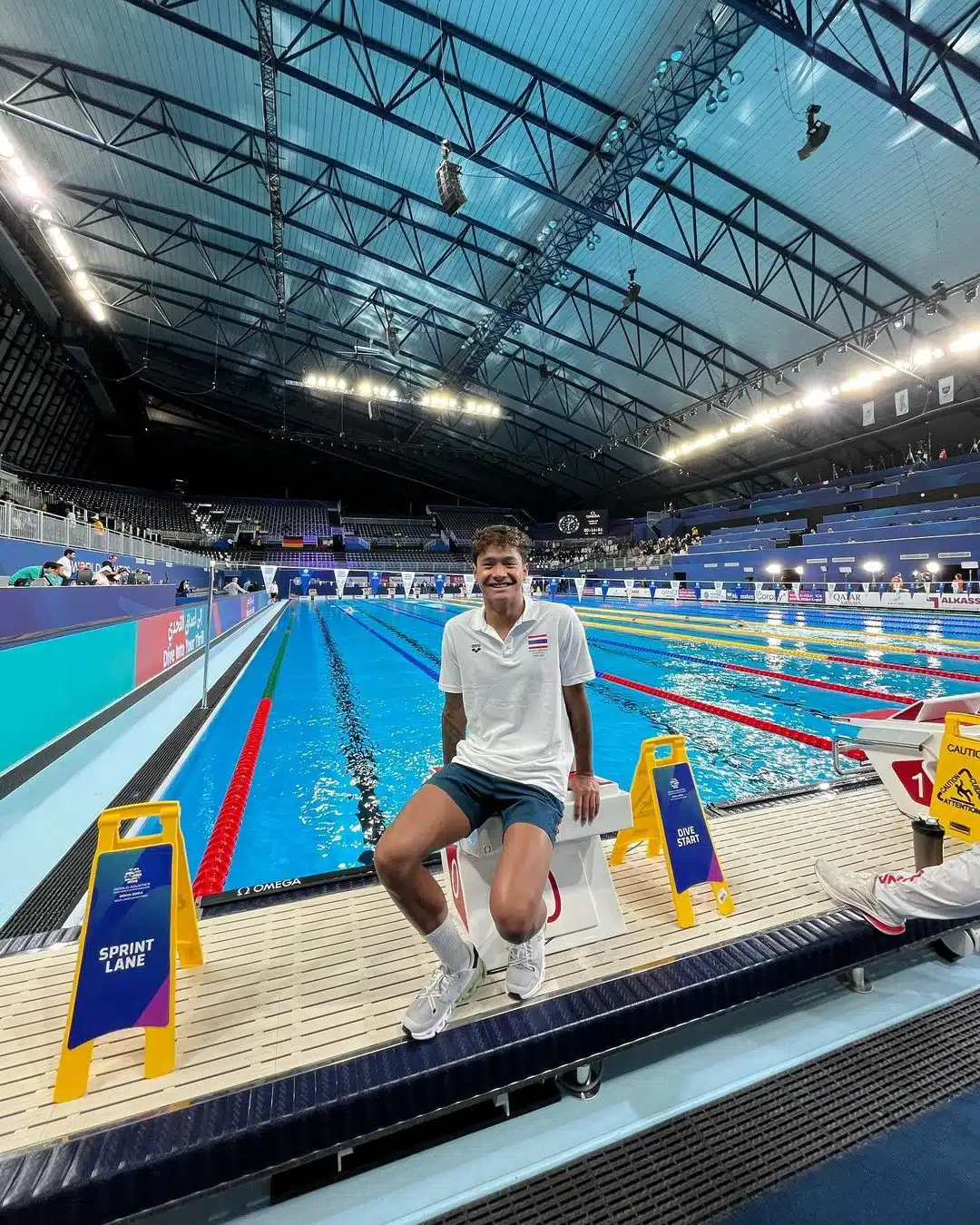 มิกซ์ เฉลิมศรี เปิดตัวแฟน ฉลามจัส นักว่ายน้ำทีมชาติ 1 เดียวโอลิมปิก-14