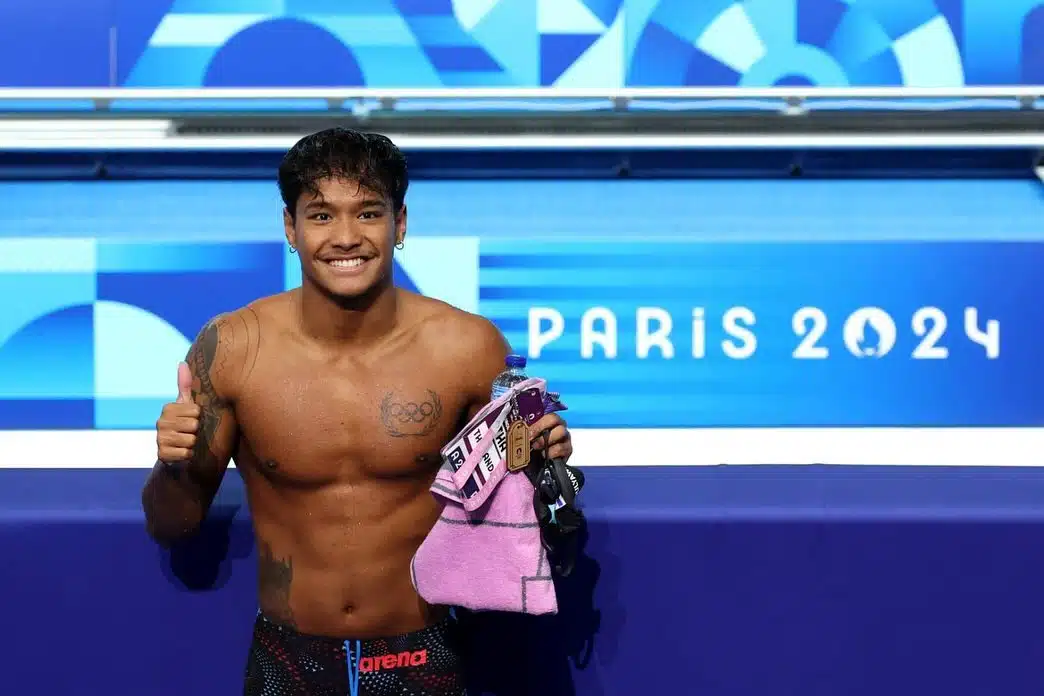 มิกซ์ เฉลิมศรี เปิดตัวแฟน ฉลามจัส นักว่ายน้ำทีมชาติ 1 เดียวโอลิมปิก-8