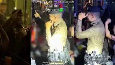 ตำรวจน บางซื่อ เต้นเพลง ok นะคะ